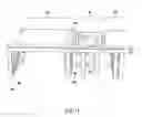 Fig. 14 - Adjustable bed with sliding subframe for torso subsection