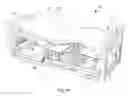 Fig. 15 - Adjustable bed with sliding subframe for torso subsection