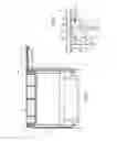 Fig. 03 - Article handling machine equipped with a foldable catwalk