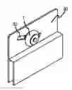 Fig. 01 - SHOWER DOOR ROLL WHEEL ASSEMBLY