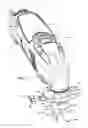 Fig. 02 - Accessory attachment system for an oscillating power tool