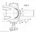 Fig. 04 - Accessory attachment system for an oscillating power tool
