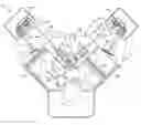 Fig. 01 - Engine assembly having camshaft with non-magnetic journal