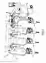 Fig. 04 - Engine assembly including cam cover mounted fuel rail