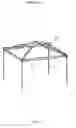 Fig. 02 - Collapsible tent frame with retractable eaves