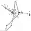 Fig. 08 - Collapsible tent frame with retractable eaves