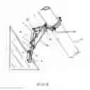 Fig. 05 - System for stabilizing the top lamella against wind load by using a linear chain