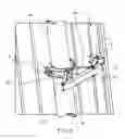 Fig. 06 - System for stabilizing the top lamella against wind load by using a linear chain