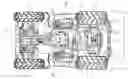 Fig. 01 - Drivetrain for an all terrain vehicle