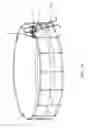 Fig. 08 - Swimming pool ladder with a barrier