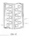 Fig. 17 - Two-shell and two-drawer containers