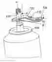 Fig. 01 - Actuation lever of an aerosol valve