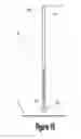 Fig. 11 - Plastic grocery bag dispenser with side panels and guide bar