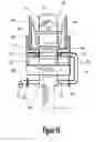 Fig. 17 - Plastic grocery bag dispenser with side panels and guide bar