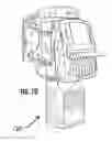 Fig. 12 - Printer encoder adapted for positioning aboard a mobile unit