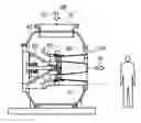 Fig. 01 - Overhung axial flow compressor, reactor and method