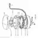 Fig. 05 - Electrical power supplying device having a ring-like subassembly for receiving the power plugs and/or power adapters associated with a plurality of electrical appliances, and managing excess power cord length therewithin in a concealed manner