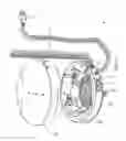 Fig. 27 - Electrical power supplying device having a ring-like subassembly for receiving the power plugs and/or power adapters associated with a plurality of electrical appliances, and managing excess power cord length therewithin in a concealed manner
