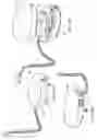 Fig. 57 - Electrical power supplying device having a ring-like subassembly for receiving the power plugs and/or power adapters associated with a plurality of electrical appliances, and managing excess power cord length therewithin in a concealed manner