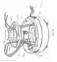 Fig. 13 - Electrical power supplying device having a ring-like power assembly for receiving electrical power plugs and/or power adapters associated with a plurality of electrical appliances, and an un-interrupted power supply (UPS) unit having a battery componenent mounted within a centrally-disposed structure passing through a central aperture in said ring-like power assembly