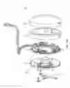 Fig. 22 - Electrical power supplying device having a ring-like power assembly for receiving electrical power plugs and/or power adapters associated with a plurality of electrical appliances, and an un-interrupted power supply (UPS) unit having a battery componenent mounted within a centrally-disposed structure passing through a central aperture in said ring-like power assembly