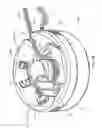 Fig. 14 - Electrical power supplying device having a ring-like subassembly for receiving the power plugs and/or power adapters associated with a plurality of electrical appliances, and a housing design for containing and concealing the power plug and adaptors during power supplying operations