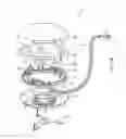 Fig. 23 - Electrical power supplying device having a ring-like subassembly for receiving the power plugs and/or power adapters associated with a plurality of electrical appliances, and a housing design for containing and concealing the power plug and adaptors during power supplying operations