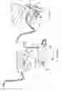 Fig. 56 - Electrical power supplying device having a ring-like subassembly for receiving the power plugs and/or power adapters associated with a plurality of electrical appliances, and a housing design for containing and concealing the power plug and adaptors during power supplying operations