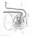 Fig. 62 - Electrical power supplying device having a ring-like subassembly for receiving the power plugs and/or power adapters associated with a plurality of electrical appliances, and a housing design for containing and concealing the power plug and adaptors during power supplying operations