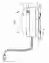 Fig. 07 - Wall-mountable electrical power supplying device for mounting to a wall surface about a standard wall-mounted power receptacle, using a mounting bracket arranged between the housing and wall surface and an electrical power supply plug integrated with the housing