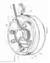 Fig. 14 - Wall-mountable electrical power supplying device for mounting to a wall surface about a standard wall-mounted power receptacle, using a mounting bracket arranged between the housing and wall surface and an electrical power supply plug integrated with the housing