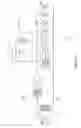 Fig. 30 - Wall-mountable electrical power supplying device for mounting to a wall surface about a standard wall-mounted power receptacle, using a mounting bracket arranged between the housing and wall surface and an electrical power supply plug integrated with the housing