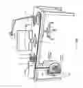 Fig. 41 - Wall-mountable electrical power supplying device for mounting to a wall surface about a standard wall-mounted power receptacle, using a mounting bracket arranged between the housing and wall surface and an electrical power supply plug integrated with the housing