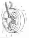 Fig. 16 - Electrical power supplying device having a ring-like structure for receiving the power plugs and/or power adapters associated with a plurality of electrical appliances, and an integrated thermal management system
