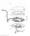 Fig. 22 - Electrical power supplying device having a ring-like structure for receiving the power plugs and/or power adapters associated with a plurality of electrical appliances, and an integrated thermal management system