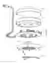 Fig. 24 - Electrical power supplying device having a ring-like structure for receiving the power plugs and/or power adapters associated with a plurality of electrical appliances, and an integrated thermal management system