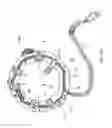 Fig. 29 - Electrical power supplying device having a ring-like structure for receiving the power plugs and/or power adapters associated with a plurality of electrical appliances, and an integrated thermal management system