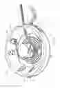 Fig. 35 - Electrical power supplying device having a ring-like structure for receiving the power plugs and/or power adapters associated with a plurality of electrical appliances, and an integrated thermal management system