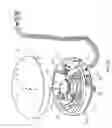 Fig. 53 - Electrical power supplying device having a ring-like structure for receiving the power plugs and/or power adapters associated with a plurality of electrical appliances, and an integrated thermal management system