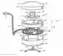 Fig. 01 - Ring-like electical power supplying structure for receiving the electrical power plugs of a plurality of electrical appliances and powering the same