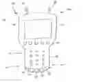 Fig. 01 - Handheld display with GPS receiver and RF transmitter