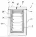 Fig. 01 - Container for packaging nuclear waste with force-fitted lid