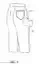 Fig. 06 - APPAREL HAVING POCKETS PERMITTING ACCESS BENEATH APPAREL LAYER