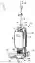 Fig. 02 - UPRIGHT VACUUM CLEANER WITH FRAMEWORK SUPPORT