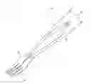 Fig. 01 - COMBINATION CHOPSTICK UTENSIL