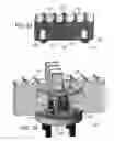Fig. 13 - Torque-handling gear with teeth mounted on flexible arms