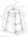 Fig. 02 - COVERING APPARATUS OR TENT FOR A PLATFORM SWING