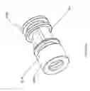 Fig. 13 - Multifunctional restrictive valve