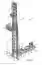 Fig. 05 - Guyless service rig with side-mounted, pivotally deployable rear outriggers