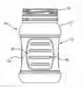 Fig. 01 - Pasteurizable and hot-fillable blow molded plastic container